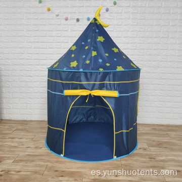 Moon Yurt Tent Fibra Marco de varilla Casa para niños